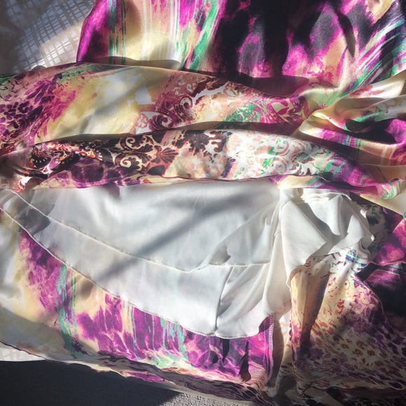 Prom style long dress halter neck with bow - Picture 11 of 12